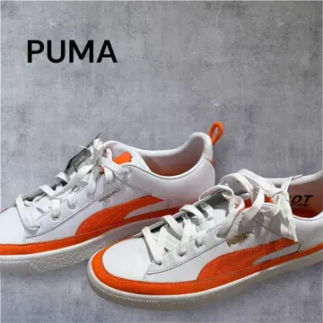 [ 새상품 ] PUMA 푸마 BASKET PRONOUNCE 화이트 오렌지