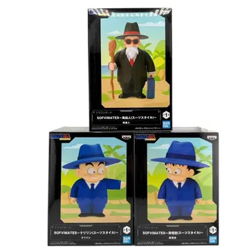 [ 3세트 ] 드래곤볼 SOFVIMATES 피규어 소프트 비닐