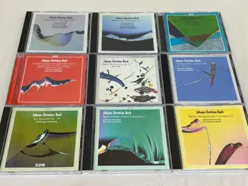 9CD CPO반 J.C. 바흐: 협주곡, 소나타집 할스테드 S23