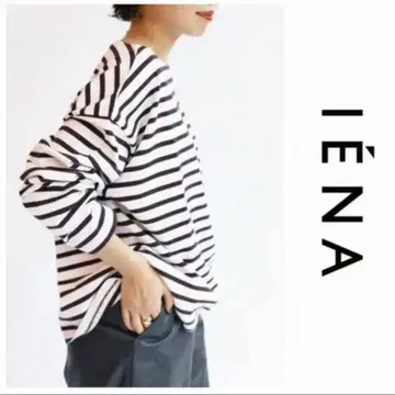 IENA [ AURALEE/오라리 ] 별주 바스크 와이드 티셔츠