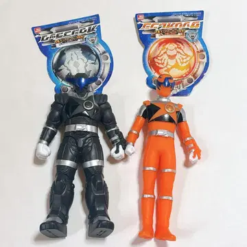 우주전대 큐렌쟈 슈퍼전대 히어로 시리즈 소프트 비닐 전갈 오렌지