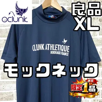 [ 선착순 ] 크랭크 골프 남성용 반팔 모크넥 셔츠 XL 네이비