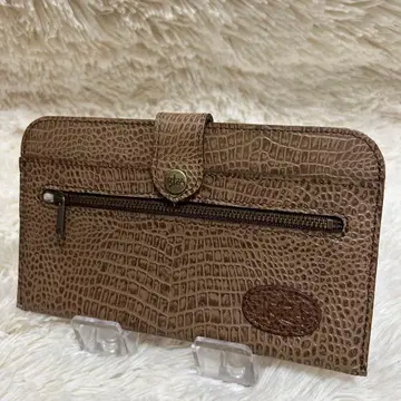 컨디션 최상 IBIZA 멀티 케이스 동전 지갑 지폐 악어 엠보싱