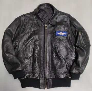 [ 천연 가죽 ] type CWU 가죽 자켓 블랙