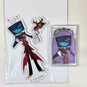 해즈빈 호텔 애니메이트 카페 복스 아크릴 스탠드 2점 세트