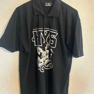 HYSTERIC GLAMOUR 블랙 피케 셔츠 L