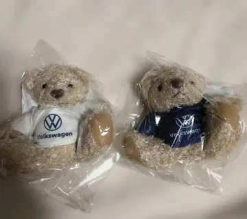 Volkswagen 봉제 인형 2개 세트 폭스바겐