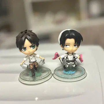 진격의 거인 제일복권 청소 병장 리바이 엘렌 꼬마 큥캐릭터 피규어