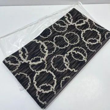 CH3300 여성용 기모노 후쿠로 오비 니시진 비단 눈꽃 무늬 브라운