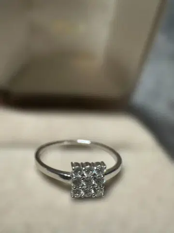 ete 플라티나 다이아 반지