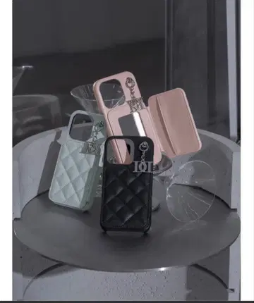 Darich 퀼팅 거울 DD 참 iPhone 케이스