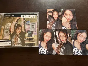 TWICE 지효 ENEMY CD 솔로반 트레이딩 카드 묶음 판매