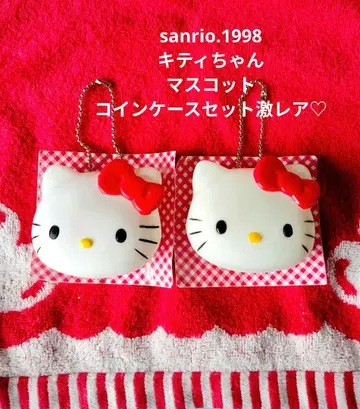 산리오 키티 마스코트 코인 케이스 세트 [초레어]