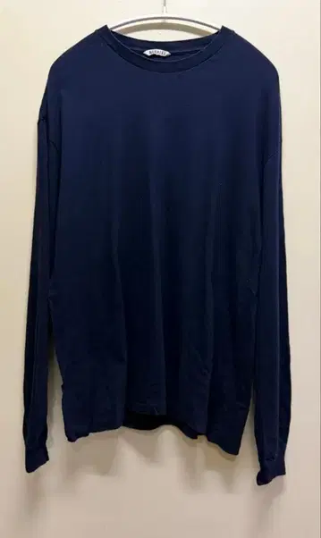 오라리 AURALEE 심리스 코튼 긴팔 티셔츠 사이즈 5