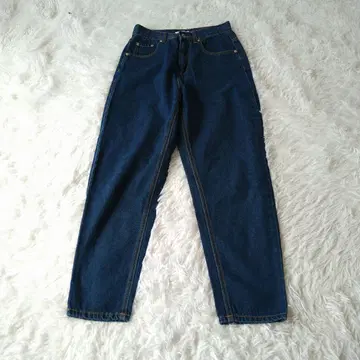 CLASSICAL ELF 루즈 벌룬 데님 테이퍼드 팬츠 S