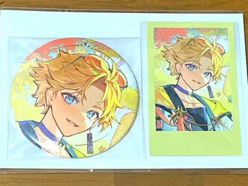 유 Q 윌슨 2025 생일 캔뱃지 폴라로이드풍 카드 니지산지EN