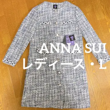 ANNA SUI 거의 미사용 트위드 코트