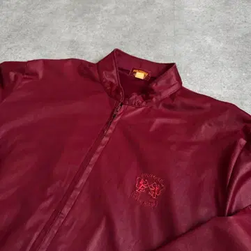 PINSEEKER OF CALIFORNIA 가죽 자켓 와인 레드