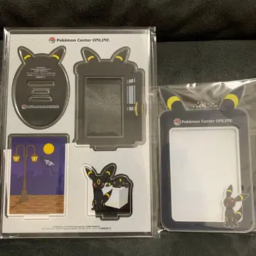 미니게임 A상 블래키 포켓몬 센터 온라인 아크릴 카드 케이스