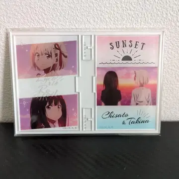 리코리스 리코일 니시키기 치사토 이노우에 타키나 포토 프레임 스탠드