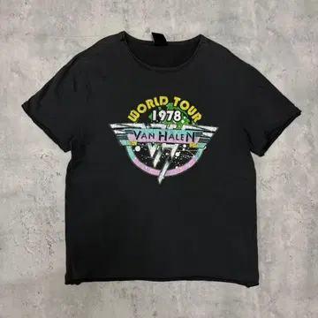 van halen 밴 헤이렌 티셔츠 밴드티셔츠 밴드티 그레이