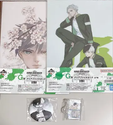 사쿠라 하루카 캔뱃지 클리어 파일 윈브레 WIND BREAKER 제일복권