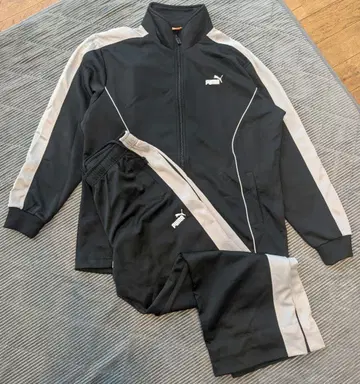 PUMA 블랙 저지 상하의 세트