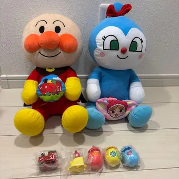 호빵맨 코킨짱 봉제 인형 가챠가챠 묶음 판매