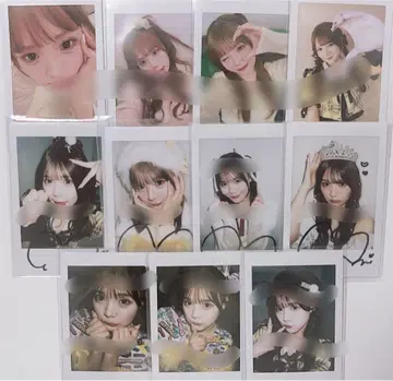 CUTIESTREET 후루사와 리사 랜덤 촬영 폴라로이드 후리 사인