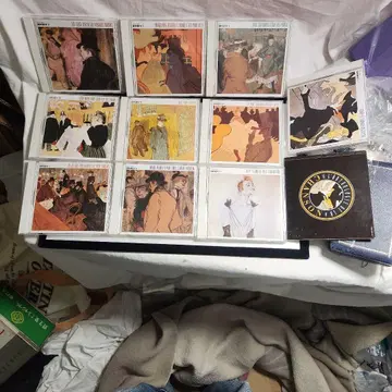 샹송 명곡 전집 10CD+해설 도시바 EMI