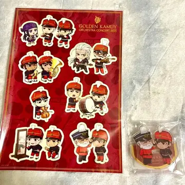 골든 카무이 오케스트라 코이토 소위 소장 아크릴 스탠드 스티커