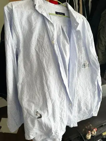 NAUTICA 스트라이프 셔츠 초레어