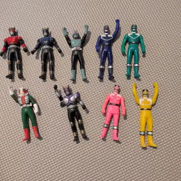 슈퍼전대 히어로 피규어