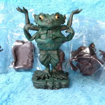 개구리 아수라상 구리상 & 목상 컬러 (미개봉 새상품) 2개 세트