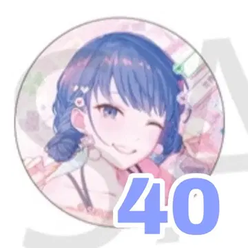 프로세카 키리타니 하루카 글리터 캔뱃지 46B