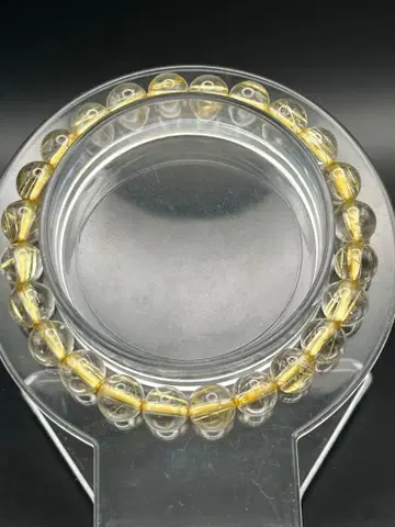 골드 루틸 쿼츠 [투명감 발군] 약 7.5~7.8mm