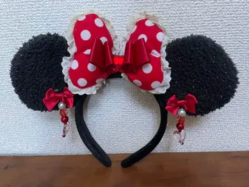 초레어!! 단종품 디즈니 미니 머리띠 귀찌 헤이세이 레트로