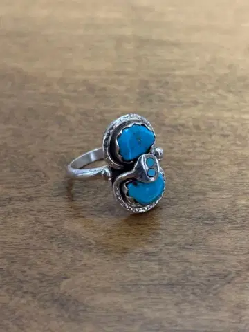 빈티지 반지 주니족 에피카 라바사