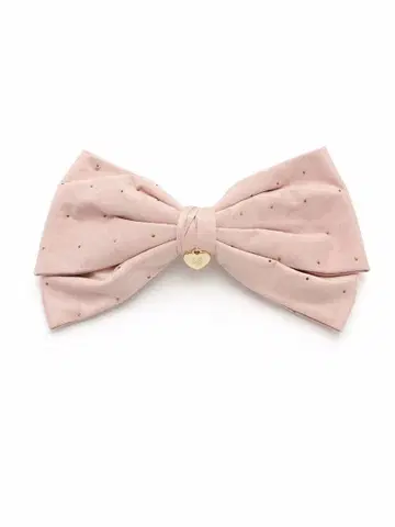 LAFARY 리본 머리핀 핑크 완판 새상품급 고급