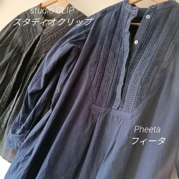 pheeta 피타 트리니티 원피스와 studio CLIP 반팔 셔츠