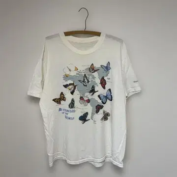90s Butterflies 나비 1992 버터플라이 T셔츠 Tee