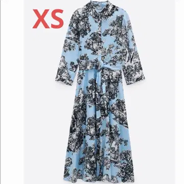 [ ZARA ] 원피스 꽃무늬 XS