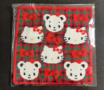 파미리아 헬로키티 손수건 빨간색 familiar