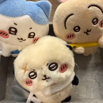 치이카와 (먼작귀) 토벌 마스코트 하치와레 토끼 랏코 3종 세트