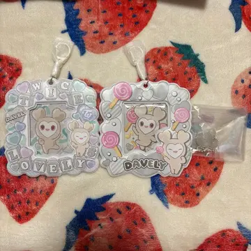 트와이스 다현 다브리 카드 홀더 키링