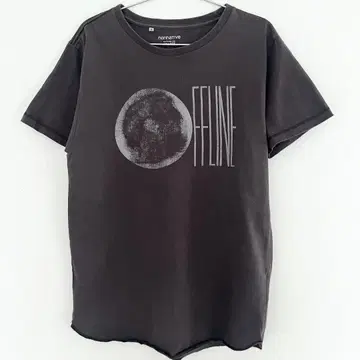 nonnative 프린트T셔츠 / 차콜 그레이