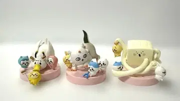 [새상품급] 가챠가챠 치이카와 (먼작귀) 토벌 장면 피규어 3종 컴플리트