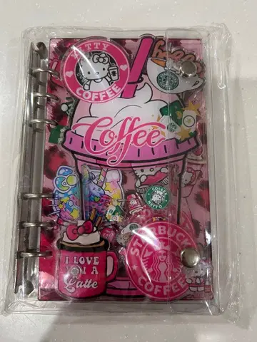 A6 바스락 노트 아크릴 바인더