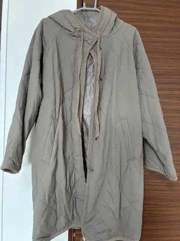 studio CLIP 퀼팅 자켓 베이지