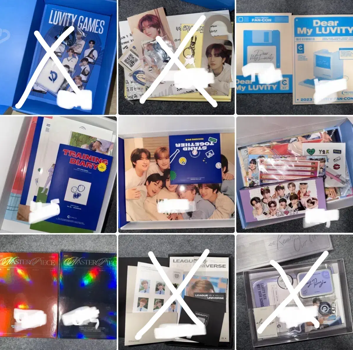 Cravity Kit Luvity DVD Serim Allen Jungmo Woobin Wonjin Minhee Hyeongjun Taeyoung Sungmin